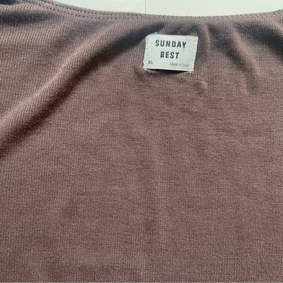 Sunday Best Lula Long Sleeve in Chocolate Brown - Picture 3 of 7